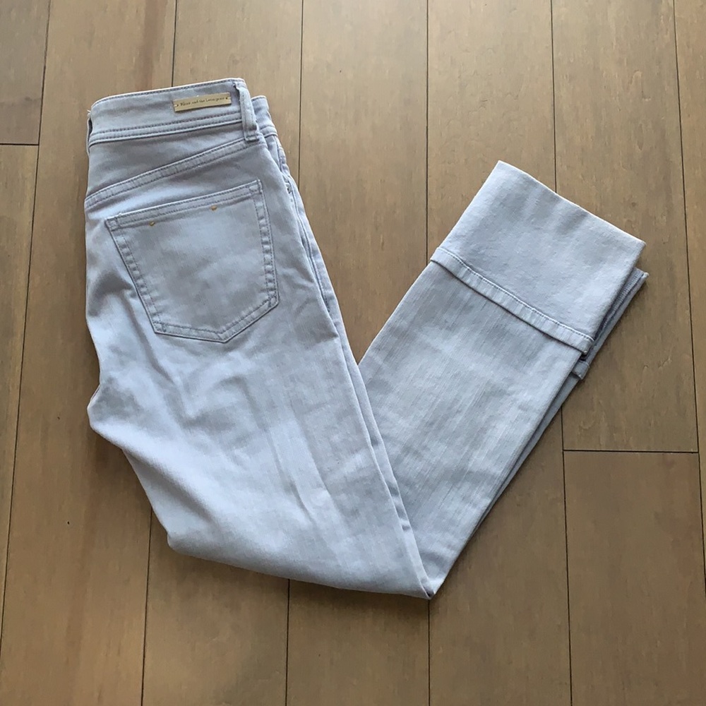 Anthropologie Pilcro High Rise Slim Straight Jeans